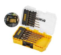DEWALT DT70710-QZ Tough Case pequeña con 13 brocas para Metal HSS-G Extreme 2: 1.5 - 7mm, Black/Yellow