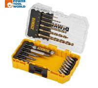 DeWalt 19 Piece Extreme 2 Metal Drill and Screwdriver Bit Set in Tough Case