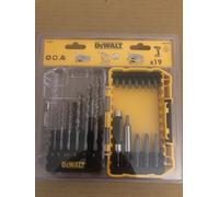 DEWALT DT70712 19PCE MASONARY DRILL & SCREWDRIVER BIT SET IN TOUGHCASE