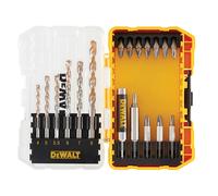 DEWALT DT70712 19PCE MASONARY DRILL & SCREWDRIVER BIT SET IN TOUGHCASE