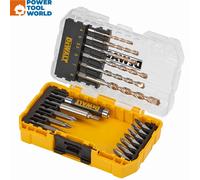 DEWALT DT70712 19PCE MASONARY DRILL & SCREWDRIVER BIT SET IN TOUGHCASE