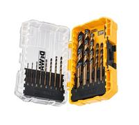 Dewalt Dt70727 14 Pc Black Gold Hss Speed Tip Drill Bits Tough Case Tstak Caddy
