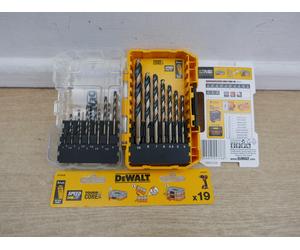 DeWALT DT70728 19PCE BLACK & GOLD HSS G 1-10MM METAL DRILL BIT SET + TSTAK CASE