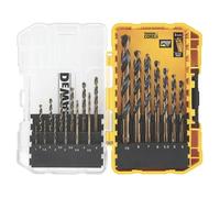 Dewalt HSS Black Gold Metal 19 Piece Drill Bits Set - Black/Yellow