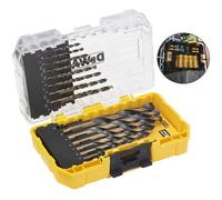 Dewalt Dt70729 23 Piece Hss Black Gold Drill Bits Metal Wood Plastic Speed Tip
