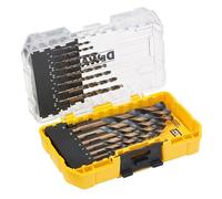 Dewalt HSS-G Metal Drill Bit 23 Piece Set Gold Oxide High Speed Steel