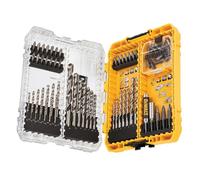 DeWalt 72 Piece HSS-G Metal & SDS Plus Concrete Drill And Screwdriver Bit Set