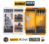Dewalt Dt70784 100 Piece Set Black Gold Speed Tip Drill Bits + Tough Case Tstak