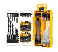 DEWALT DT70784-QZ Drill & Screwdriver Bit Set Stackable TOUGHCASE 100-Piece