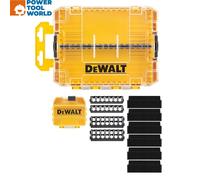 DeWalt DT70802-QZ Medium TOUGHCASE Organiser Inc Small Bulk Case/Screwdriver ...