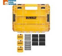 DeWALT DT70804 large empty toughcase organiser storage case + bit bars