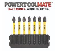 Dewalt DT70819 7 Piece 57mm PH PZ Mix Bar Flextorq Bit Set Kit Accessories