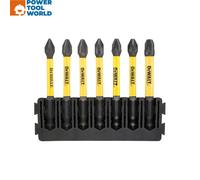 DeWalt DT70819-QZ FLEXTORQ TOUGHCASE 57mm PH PZ Mix Bar Set x7 Pcs