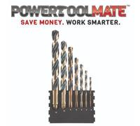 Dewalt DT70829 7 Piece Black & Gold Drill Bit Mix Bar Round Shank Drill Bits Set