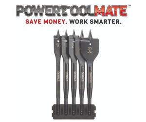 Dewalt DT70834 5 Piece Extreme Flatwood Mix Bar And Drill Bits 16,18,20,25,32mm