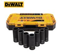 DEWALT McLaren 1/2in Drive Deep Impact Socket Set, 7-Piece, Metric 17-24mm