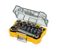Dewalt 24 Piece High Performance Socket and Screwdriving Set (DT71516); long-living sockets; (24 pieces); with case