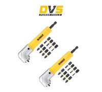 DeWalt DT71517T-QZ Impact Right Angle Torsion Drill Attachment (2 Packs)