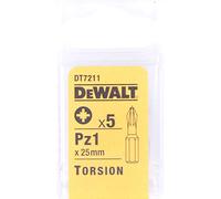 DeWalt DT7211QZ PZ1 25mm Torsion Bits (5 Pieces)