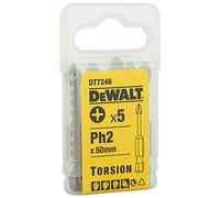 Dewalt DT7246-QZ Dt7246 Torsion Bits Ph2 X 50Mm (Pack 5)