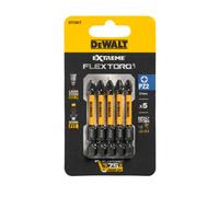 Dewalt DT7391TQZ 50 mm PZ2 IR Torsion Bits (Pack of 5)
