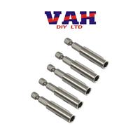 Dewalt DT7500 60mm Long 1/4" Magnetic Drill Screwdriver Impact Driver Bit Holder