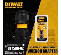 DEWALT DT7508-QZ 1/4 Hex to 1/2 Square Impact Wrench Adapter Tool Bit