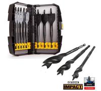 Dewalt Dt7943 Extreme Flat Wood Spade Bit Set 8 Piece & 3 Piece Set Auger Bit