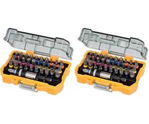 DEWALT DT7969-QZ, 32 Piece XR Professional Magnetic Screwdriver Bit Accessory Set, Yellow (Pack of 2)