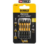 DeWalt DT7998T-QZ Impact Torsion Driver Bits Ph2 x 57mm Pack of 5