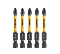 DeWalt DT7998T-QZ Impact Torsion Driver Bits Ph2 x 57mm Pack of 5