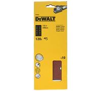 Dewalt DT8552-QZ Half Sheet, Quick Fit, 115 mm x 228 mm, Grit Size 120 (Pack of 10)