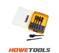 DeWalt 6 Piece 3 Flute Spade Bit Set