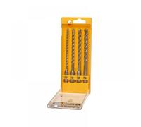 Dewalt Extreme 4 Piece SDS+ Drill Bit Set DT9702-QZ 5.5mm 7mm 8mm 10mm + Case
