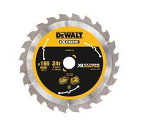 Dewalt Dt99560-Qz Xr Flexvolt Plunge Saw Blade 165 X 20mm X 24T Dewdt99560Qz