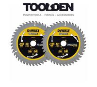 DeWalt DT99561-QZ XR Circular Saw Blade 165 x 20mm 42T (2 Pack)