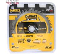 Dewalt XR Extreme Runtime Circular SAEGE Blade 210 x 30 mm 36 Teeth/DT99566 VGN-FZ QZ Static Price for 1 Each