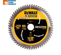 DeWalt DT99567-QZ Xtreme Runtime FlexVolt Table Saw Blade 210mm x 30mm 60T