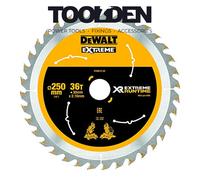 DEWALT Extreme Runtime FlexVolt Mitre Saw Blade 250 x 30mm x 36T