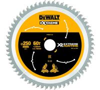DeWalt DT99573-QZ 250mm x 30mm 60T FlexVolt Xtreme Runtime Saw Blade