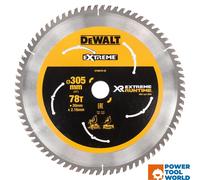 DeWALT Mitre Saw Blade Flexvolt XR 305 x 30 mm x 78T