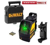 DeWalt DW088CG Green Beam Self Levelling Cross Line Laser with Case and Bracket