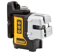 DeWalt DW089CG 3 Beam 3 Way Self Levelling Multi Line Green Laser IP54 + Bracket