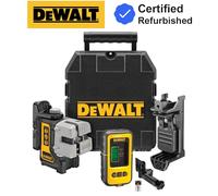 DEWALT DW089K 3-Way Self Levelling Multi Line Red Beam Laser (Red Black and Yellow)
