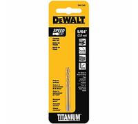 DEWALT DW1305 5/64-Inch Titanium Nitride Split Point Twist Drill Bit,Gold