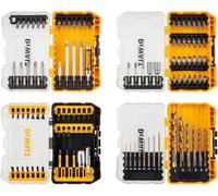 DeWalt Drill Bit Set DW1361 - Titanium Nitride Coated, 21-Piece, Pilot Point, Yellow Titanium
