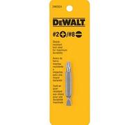 DEWALT DW2024#2 Philips and #8 Slotted Double Ended Screwdriver Bit,Silver Metallic