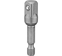DEWALT DW2542 1/4-Inch Hex Drive to 3/8-Inch Socket Adapter, Silver