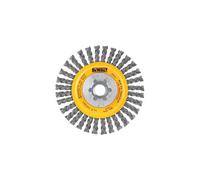 DEWALT DW49203 5-Inch by 5/8-Inch-11 HP .020 Carbon Cable Twist Wire Wheel