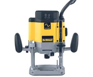 DEWALT DW625KT-GB 12mm 240V (1/2in) Corded Plunge Router - 2300W